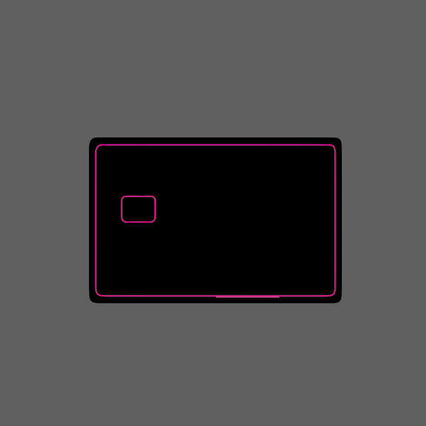 Debit/Credit Card Decal
