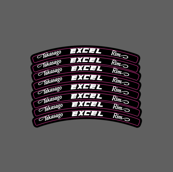 Excel Rim Decals