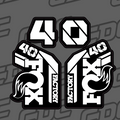 Fox 40 Fork Decals