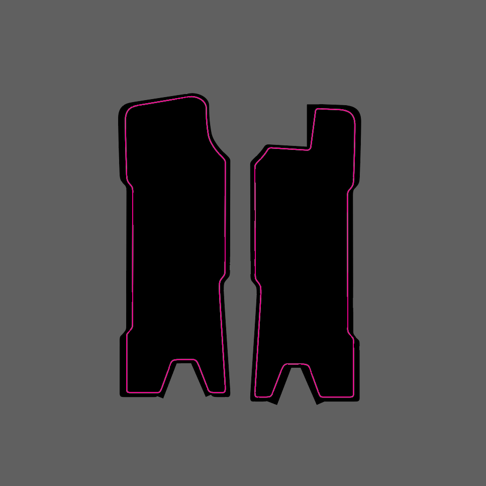 Surron LBX Fork Guard Decals