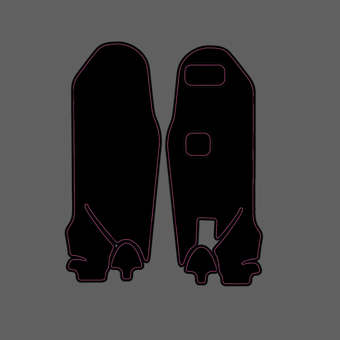 Ultra Bee Fork Guard Decals