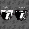 Chrome Hearts Motocutz Decal