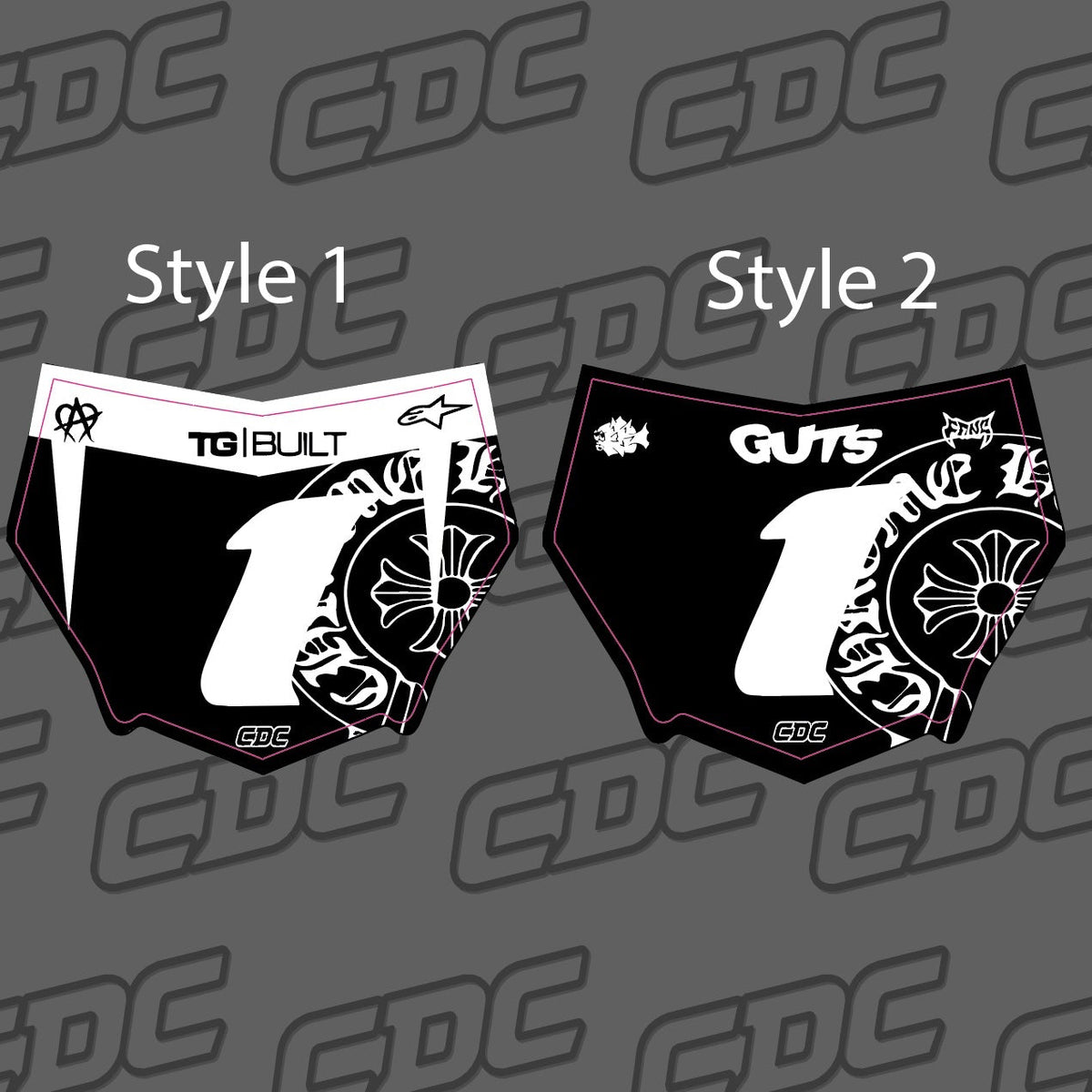 Chrome Hearts Motocutz Decal