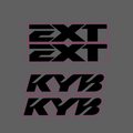 KYB/EXT Fork Stickers