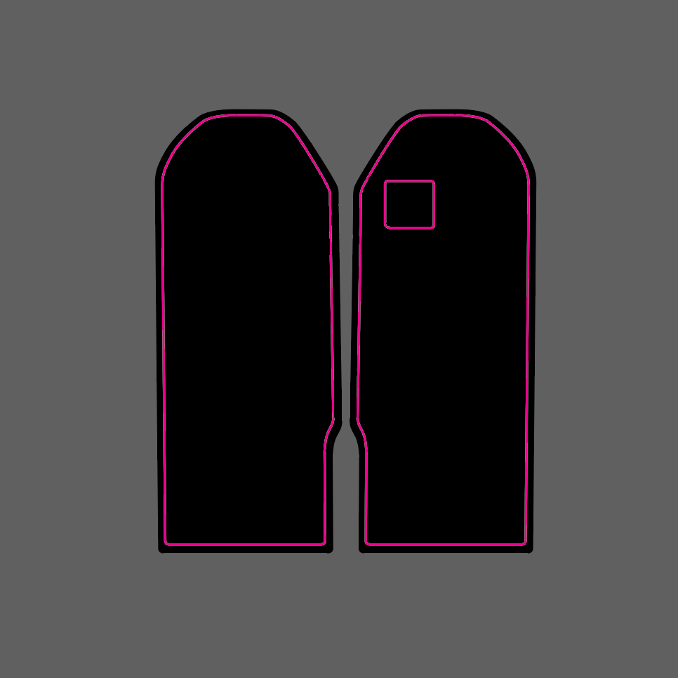 MX4 + Newer X3 Fork Guard Decals