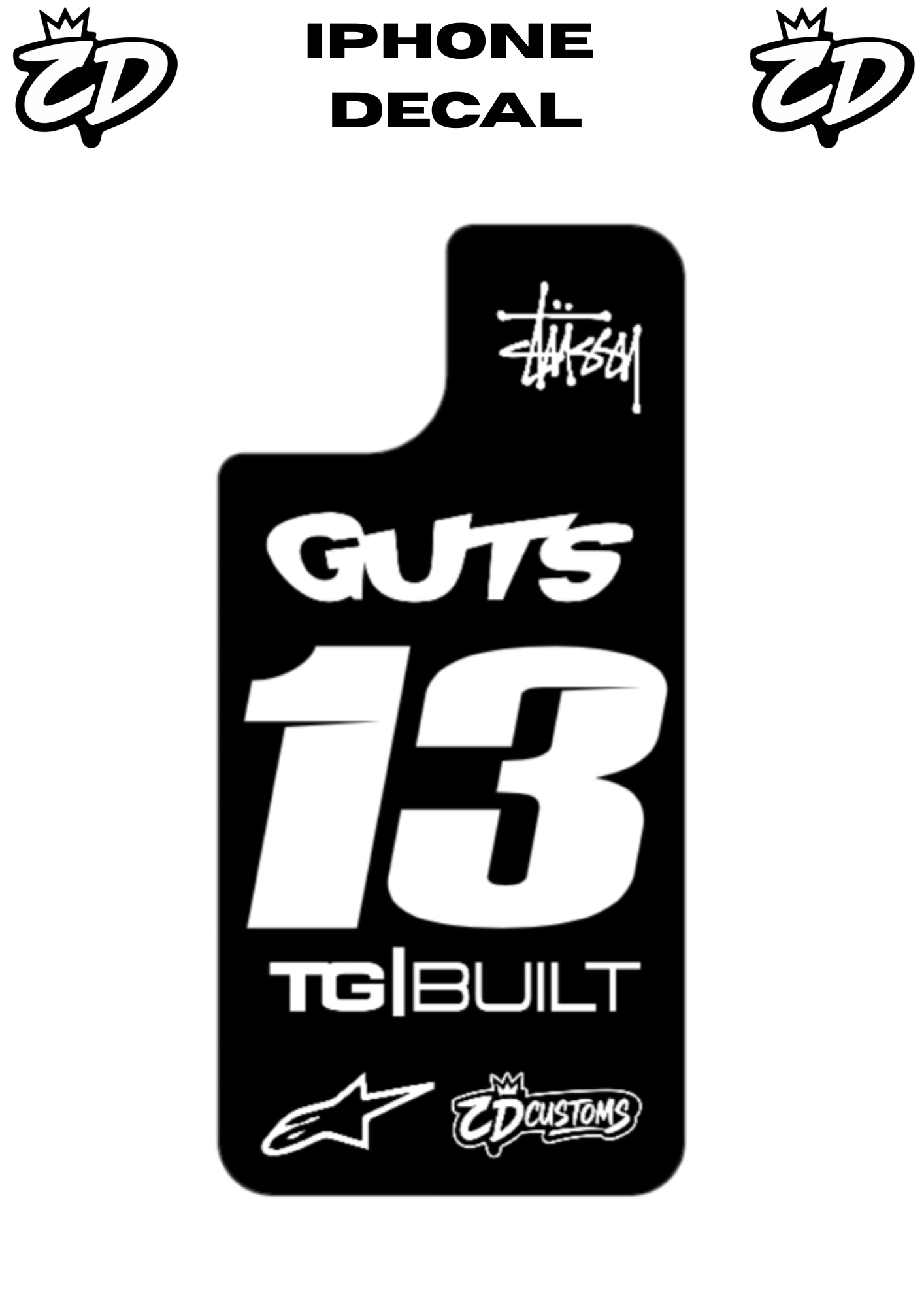 iPhone Case Decal